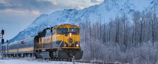 Anchorage, Estados Unidos - Aurora Winter Train, el tren entre Anchorage y Fairbanks