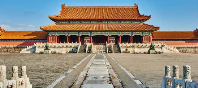 Pekín, China - Entradas a la Ciudad Prohibida de Pekín