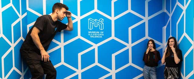 Valencia, España - Entrada al Museo de las Ilusiones de Valencia